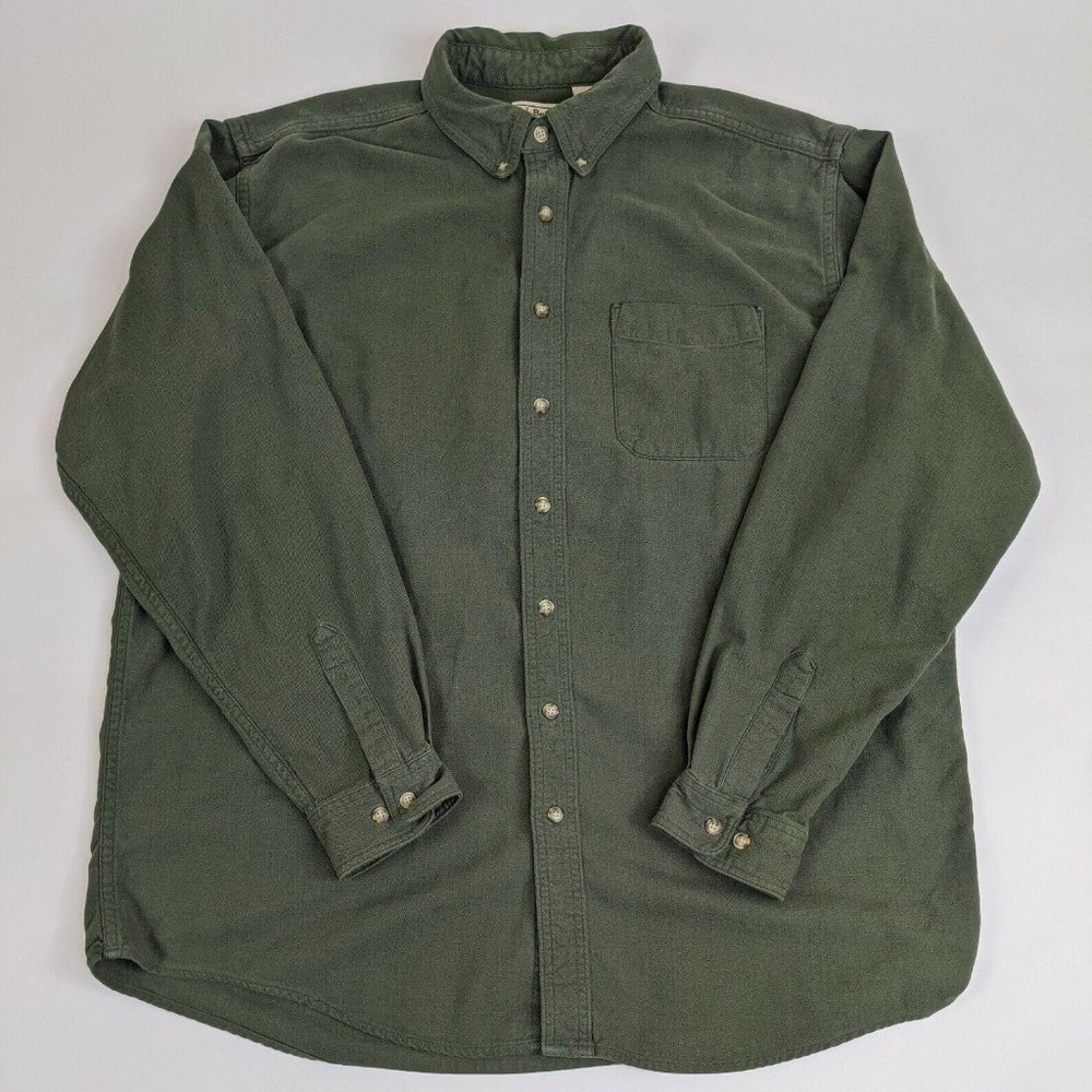 LL Bean Men’s XL Tall 100% Cotton Shirt